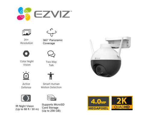 Camera Ip Ezviz Cs - C8W 4.0Mp Ngoài Trời